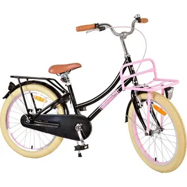 tpfsports Excellent Kinderfahrrad - Mädchen - 20 Zoll - Rücktritt + Handbremse - Schwarz