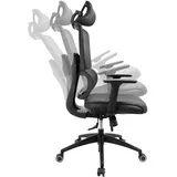 Sandberg ErgoFusion Gaming Stuhl Schwarz Grau
