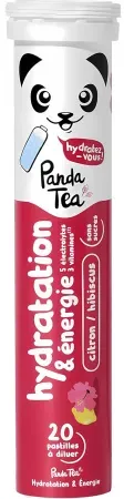 Panda Tea Hydratation Zitrone Und Hibiskus 20 Brausetabletten