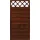 Andrewex Sichtschutzzaun Element Country 180 x 90 cm braun