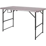 Floordirekt Saga Klapptisch 120 x 60 x 75 cm Braun