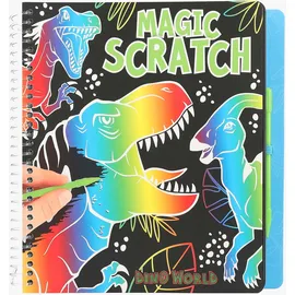 depesche dino world Dino World Magic Scratch Book 1 St. Schwarz