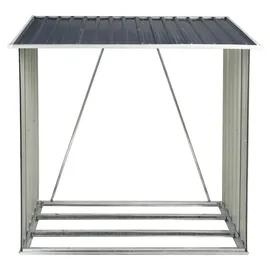DEMA Kaminholzregal Östersund Metall 1,57 m anthrazit