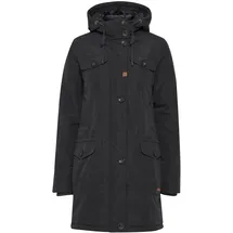 Oxmo Parka OXTala Damen Wintermantel Mantel gefüttert mit hochabschließendem Kragen, - S