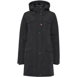 Oxmo Parka OXTala Damen Wintermantel Mantel gefüttert mit hochabschließendem Kragen, - S
