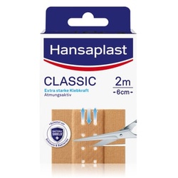 Hansaplast Classic 2m x 6cm plaster 1 Stk