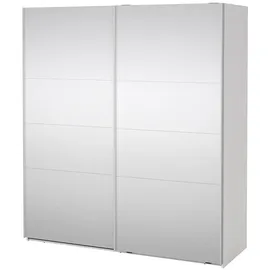 VCM Schiebetürenschrank Catania 180 x 201 x 67 cm Weiß