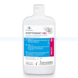 Dr. Schumacher Aseptoman® Gel 150 ml alkoholisches parfümfreies Handdesinfektionsmittel