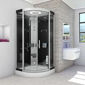 AcquaVapore Duschkabine Dusche D58-03T1-EC 80x80 cm Mit 2k Scheiben Versiegelung