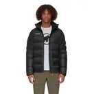Mammut Winter-Daunenjacke Meron Insulated Hooded (Kapuze, wasserabweisend) schwarz Herren