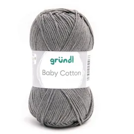Gründl Babywolle Grau 50 g