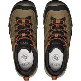 Keen Herren Targhee IV WP Wide Wanderhalbschuh sea turtle/roasted pecan 44.5 -