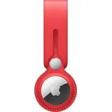 Apple AirTag Anhänger Leder Rot