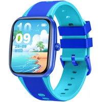 Smartwatch Kinder mit Wasserdicht Fitness Uhr: 1,75 Zoll Kinder Smart Watch mit Schrittzähler Fitness Tracker 20 Sportmodi mit Telefonfunktion Herzfrequenz Schlaf Gaming Uhr für iPhone Android iOS