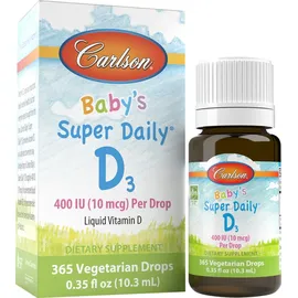 Carlson Labs Baby's Super Daily Vitamin D3 Tropfen 10 ml