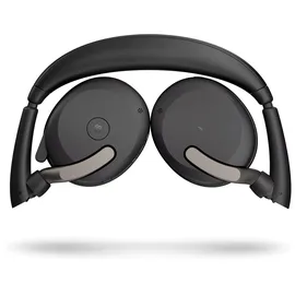 JABRA Evolve2 65 Flex UC Stereo USB Headset schwarz USB-C Wireless-Charging-Pad