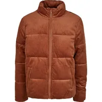 URBAN CLASSICS Boxy Corduroy Puffer Jacke Orange 2XL