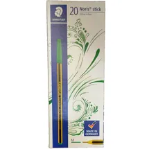 Staedtler 434 05 Noris Stick Kugelschreiber, 1 mm, 20 Stück, grün