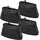 ECOVELO Herren 4 Kammern 4 Luftkammern, Schwarz, 20"