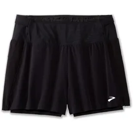 Brooks Damen High Point 3" 2-in-1 Short 2.0 schwarz