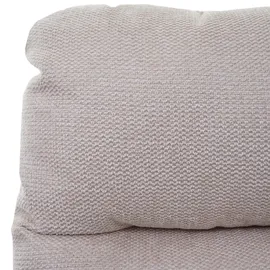 Mendler Esszimmerstuhl HWC-G66, Küchenstuhl Stuhl, drehbar Auto-Position Stoff/Textil MVG creme, mit Armlehne