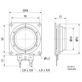 Visaton  EX 60 S - 8 Ohm