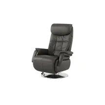 Polstermöbel Oelsa Sessel Mambo Leder 86 x 119 x 88 cm Grau elektrisch