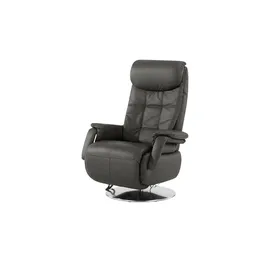 Polstermöbel Oelsa Sessel Mambo Leder 86 x 119 x 88 cm Grau elektrisch