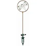 MARELIDA Rasensprenger Libelle 75 cm Silber/Weiß