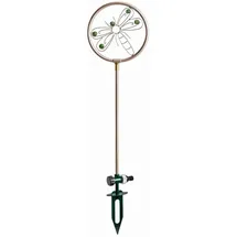 MARELIDA Rasensprenger Libelle 75 cm Silber/Weiß