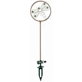 MARELIDA Rasensprenger Libelle 75 cm Silber/Weiß