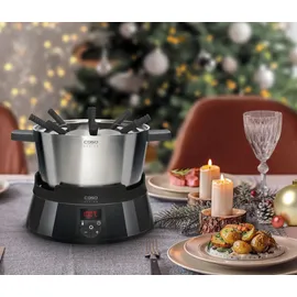 CASO Design 2282 Fondue-Set 10 tlg. schwarz