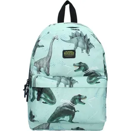 Vadobag Skooter Jungen Dinomite [hellblau, 38cm], Rucksack Roller Dino Explorer - Blau