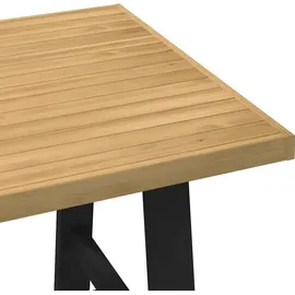 vidaXL Noain 160 x 75 x 90 cm braun