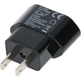 goobay Netzadapter US/Japan, Schwarz