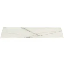 Ideal Standard Conca Keramik-Waschtisch-Platte T3971DH Ausladung 50,5cm, 100 x 50,5 x 0,6 cm, Mamor Calacatta