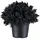 Creativ green Kunstpflanze CREATIV GREEN "Eukalyptus", schwarz, H:13cm, Kunststoff, Kunstpflanzen, Kunstpflanze, in Kugelform