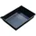 emtez Auffangwanne Polyethylen 53x40x10 cm schwarz 16 L chemikalienbeständig