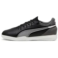 Puma King Match IT Jr Puma Black-Puma White-Cool Dark Gray 35