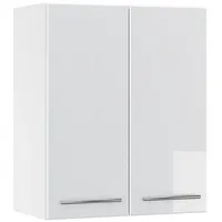 Vicco Hängeschrank Fame-Line 60 x 34 x 72 cm Weiß Hochglanz