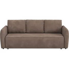 Cotta Big-Sofa "Megasofa, Flow, Breite 222 cm", taupe, B:222cm H:89cm T:102cm, 96% POLYESTER (PES) 4% POLYAMID(PA), Sofas, Big-Sofa, wahlweise mit Bettfunktion