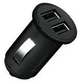 Transcend TS-DPL3 - Auto-Netzteil - 2.4 A - 2 Ausgabeanschlussstellen (2 x USB)