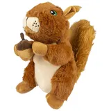Duvo+ Eichhörnchen cuddle 22x27x20 cm Braun