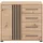 INOSIGN Ascalon Sideboard 93 x 82 x 40 cm Braun