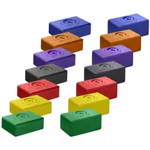 TRENDY Yogablock Trend Basic 23 x 15x 7,5 cm blau