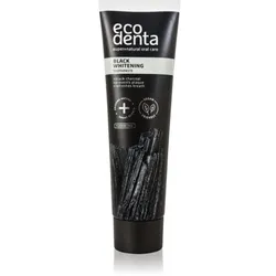 Ecodenta Expert Black Orange Whitening schwarze Zahnweißercreme ohne Fluor Geschmack Orange 100 ml