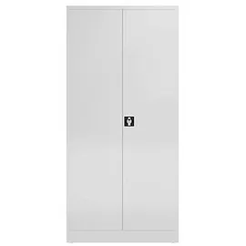 Classix Stahlschrank X-530367 signalweiß 92,0 x 60,0 x 194,5 cm, aufgebaut