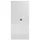 Classix Stahlschrank X-530367 signalweiß 92,0 x 60,0 x 194,5 cm, aufgebaut