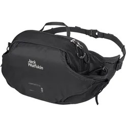 Bauchtasche JACK WOLFSKIN "VELO TRAIL", schwarz (flash, schwarz), Taschen, ONE SIZE, Polyamid