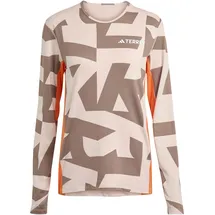 adidas Multi Synthetic Langarm-baselayer Wonder Taupe S